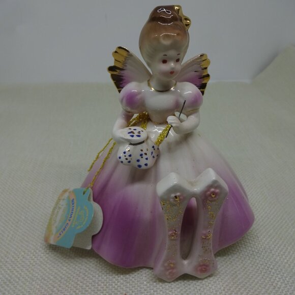 Josef Originals Birthday GIRLS THROUGH THE YEARS Age 11 Angel Figurine (EUC) - Picture 5 of 5